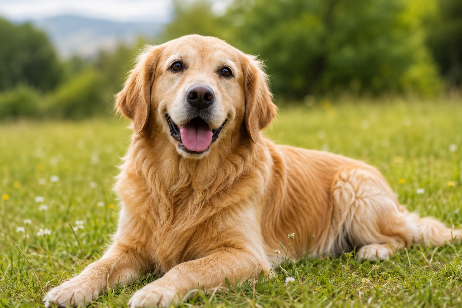 Happy dog